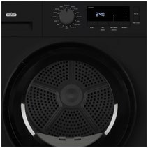 Mykin 6kg Front Load Washer & 8kg Heat Pump Dryer Black Package (Not Stackable) MFLW600BMHPD800B hero image
