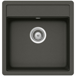 Abey Schock Nemo Small Single Sink Bowl Asphalt NE100SAS hero image
