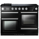 Falcon 110cm Nexus Steam Freestanding Electric Oven/Stove Black and Chrome NEX110SOEIBL-CH hero image