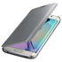 Samsung Galaxy S6 edge Clear View Case - Silver EF-ZG925BSEGWW image NaN