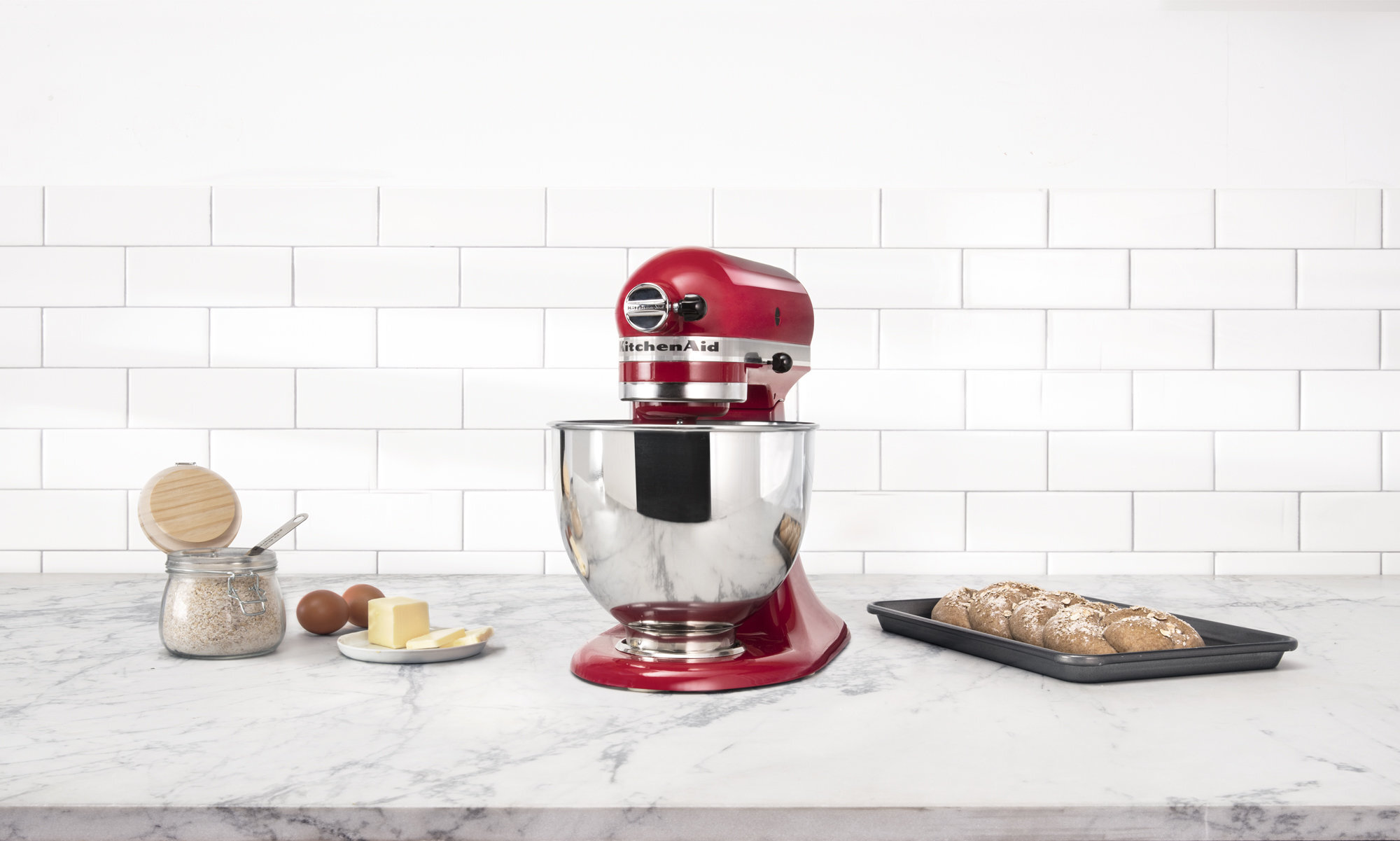 KitchenAid 5KSM150PSAER Artisan Stand Mixer Empire Red - 91010 hero image