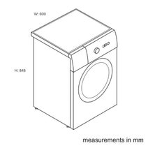 LG WD1200D 7kg Front Load Washing Machine hero image