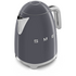 Smeg 50’s Retro Style Electric Kettle Slate Grey KLF03GRAU image NaN