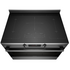 Westinghouse 90cm Induction Pyrolytic Freestanding Cooker with SteamBake Dark Stainless Steel WFEP9757DD image NaN