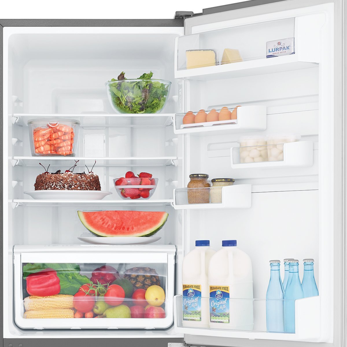 Westinghouse 340l shop bottom mount fridge