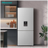 Hisense 415L Bottom Mount Fridge with Water Dispenser Stainless Steel HRBM419SW image NaN