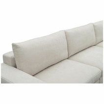 Kalona ROVINJ Three Seater Sofa Pearl WS-201-01-VILA-W hero image