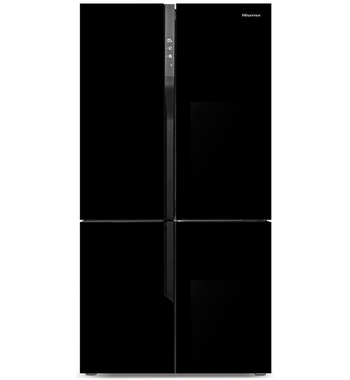 Hisense black double door fridge on sale
