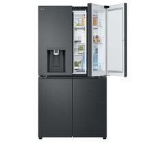 LG 638L Door-in-Door French Door Fridge Matte Black GF-D700MBLC hero image