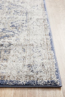 Rug Culture Mayfair Large Ocean Blue Rug 400X80CM - MAY-HUG-OCE-400X80 hero image