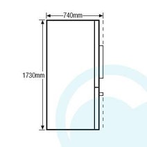 Electrolux EHE5167SB 510L French Door Fridge hero image