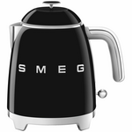 Smeg 50s Retro Style Electric Mini Kettle Black KLF05BLAU hero image