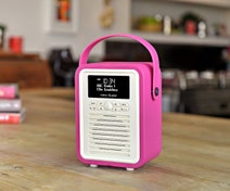 View Quest VQ-MINI-PK Retro Mini DAB+ FM Radio with Bluetooth hero image