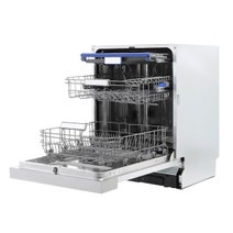 Omega 60cm Semi-Integrated Dishwasher Stainless Steel ODWIS6015X hero image