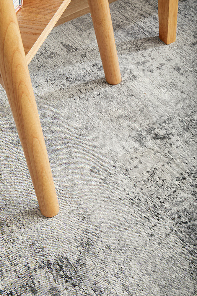 Rug Culture Illusions Small Silver & Grey Rug 200X80CM - ILU-156-SLV-20080 hero image