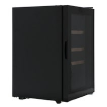 LeCavist 20 Bottle Wine Cabinet Single Zone Black LEK21PV hero image