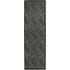 Rug Culture York Medium Black & Natural Rug 300X80CM - YRK-CIND-GLD-300X80 image NaN