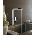 Gessi Emporio 17053W Emporio Pull Out Kitchen Mixer Tap image NaN