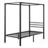 Zinus Patricia Single Metal Canopy Bed Frame Black AU-CPBF-S image NaN