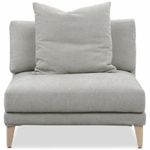 Kalona KYOTO Left Facing Extended Chaise Sofa Cloud WS-205-LCS-VILA-11 hero image