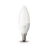 Philips Hue White Colour Ambiance Candle Bulb E14 With Bluetooth HUEWCAE14BT image NaN