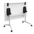 OLG Uni Flip Table 1200x750 White Worktop with White Frame OG_UNIFLIP1275W_W image NaN