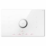 Elica 83cm Switch Induction Cooktop with Int Vent System Aspirated White NIKOLATESLASWWHA83 hero image