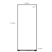 Westinghouse 501L Upright Fridge WRB5004WA hero image