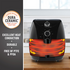 Sunbeam Copper Infused Duraceramic Air Fryer Black AFP4000BK image NaN