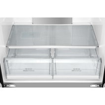 Haier 519L Quad Door Fridge with Water Dispenser Black HRF565YHC hero image
