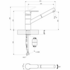 Abey Schock Single Sink with Armando Vicario Pull Out Tap Onyx FD100LBT2 image NaN