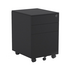 Jason.L Mobile Pedestal with Filing Drawers Metal Black MY-M-02B image NaN