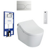 Toto Wall Hung Smart Toilet Suite with Auto Flush In-Wall Cistern and RX Washlet RX-WH-AUTOFLUSH image NaN