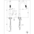 Gessi 00950 Oxygene Hi-Tech Gooseneck Mixer with Pull Out Dual Spray image NaN