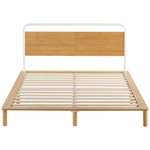 Zinus Arden Bamboo Queen Bed Frame with Pipe Headboard AU-FPWNH9ZC-08Q hero image