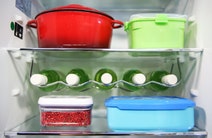 Haier 318L Upright All Fridge HRF328W2 hero image