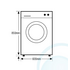 Samsung WW90H9600EW 9kg Front Load Washing Machine image NaN