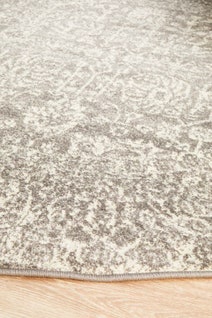 Rug Culture Evoke Small Grey Rug 150X150CM - EVO-256-GREY-150X150 hero image