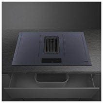 Smeg 83cm Linea Integrated Induction Cooktop Neptune Grey HOBD182DG hero image