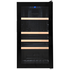 LeCavist 33 Bottle Wine Cabinet Single Zone Black LEK33PV image NaN
