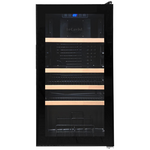 LeCavist 33 Bottle Wine Cabinet Single Zone Black LEK33PV hero image