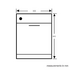 Bosch SMS46GW01A Serie 4 Freestanding Dishwasher image NaN