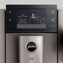 Jura E8 INTD Automatic Coffee Machine Silver 15721 hero image