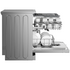 Hisense 60cm Freestanding Dishwasher Silver Steel HSBE15FS image NaN