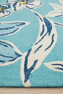 Rug Culture Copacabana Large Blue Rug 280X190CM - COP-596-BLU-280X190 hero image