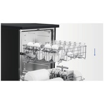 Haier 60cm 300 Series Freestanding Dishwasher Black HDW13F0B1 hero image