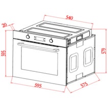 Linarie 60cm Pyrolytic Electric Built-in Oven LABO71MPX hero image