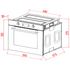 Linarie 60cm Pyrolytic Electric Built-in Oven LABO71MPX image NaN