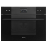 Smeg Linea Compact Speed Oven - Midnight Black SOA4102M1B3 hero image