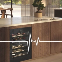 Miele 44 Bottle Built-Under Wine Conditioner Obsidian Black KWTUS7054-F hero image